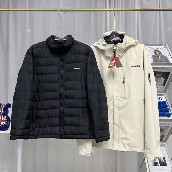 

latest men's down jacket is worn on both sides in autumn and winter. the coat liner can be disassembled. one piece is two pieces are c, Black
