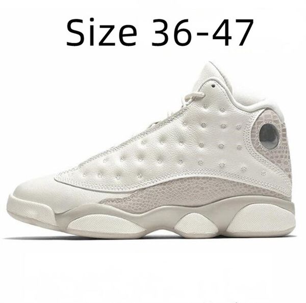 

basketball shoes sneakers trainers high low brave blue mens womens jumpman 13 13s men sports size 36-47, Black