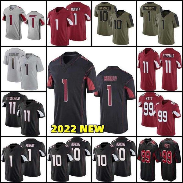 

1 kyler murray 10 deandre hopkins football jersey 99 j.j. watt 3 budda baker 4 rondale moore 55 chandler jones 9 isaiah simmons collins&#039, Black;red