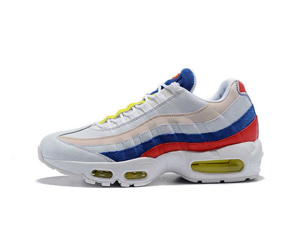 

quailty casual shoes 95s worldwide neon full palm air cushion running shoe triple black white symbol red color designer outdoor sports walki