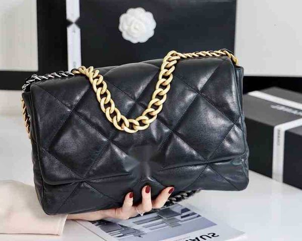 

designer tote bags 36cm black gold buckle as1162 luxury brand design woman's letter quilted chain cc bag lambskin handbag messenger bag