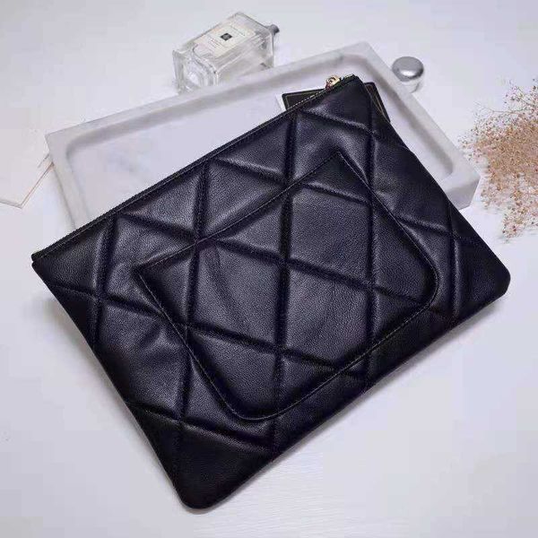 

luxury brand genuine leather women clutch envelope zippered bag night female claws handbag