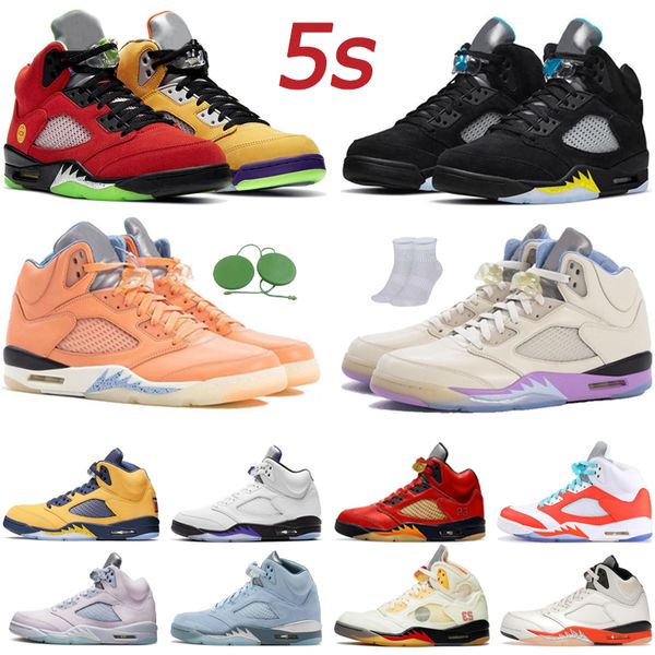 

classic basketball shoes 5 jordens 5s mens sneakers trainers new style of florida gators michigan eur 40-47