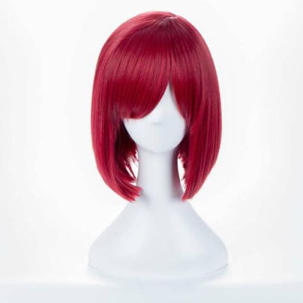

anime danganronpa v3 yumeno himiko cosplay long hair harajuku wig, Black