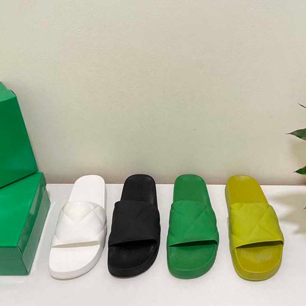 

man sandals slippers shoes sandal casual shoe flat slide solid color black white green yellow slipper