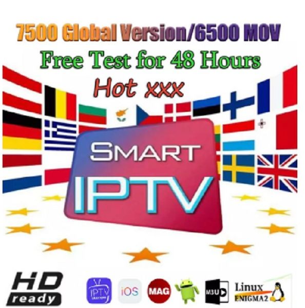 

smart ip tv full hd 1080p android player smarters pro show 24 hours test