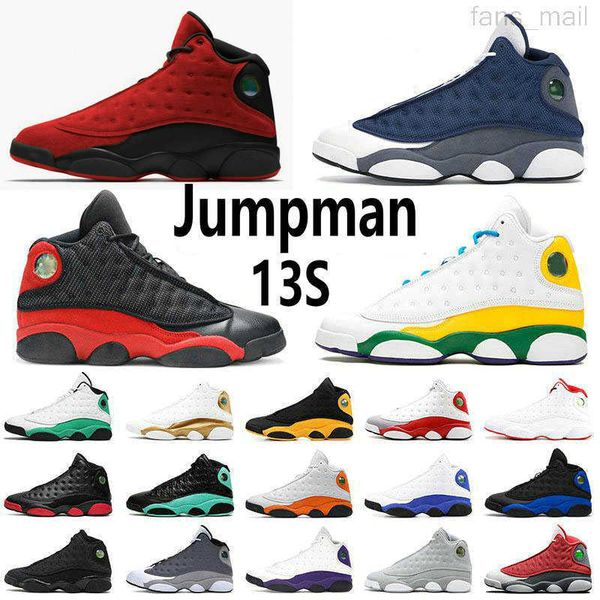 

men women 2021 reverse bred jumpman 13s basketball shoes 13 red flint gigi love respect white black he got game lucky green hyper royal dmp