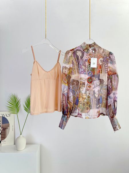 

women's blouses & shirts 2022 australian designer designed a new style bubble sleeve blouse for women in autumn and winter, White