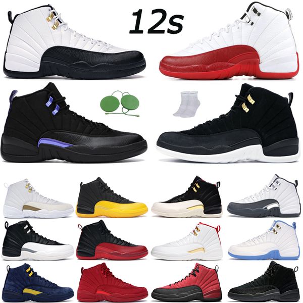 

men basketball shoes 12 12s jumpman mens trainer sports sneakers new style of dark concord game royal eur 40-47