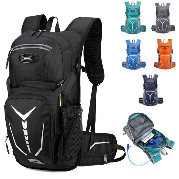 

new cycling bags rucksack outdoor packs bicycle water backpack multi functional sports knapsack large capacity shoulders bag running hiking