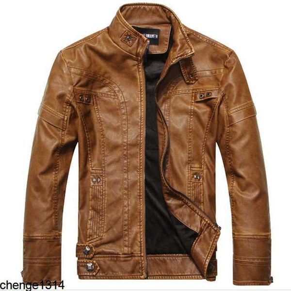 

men's jackets wholesale- new arrive motorcycle leather jackets men 's jacket jaqueta de couro masculina s coats h327 drw7, Black;brown