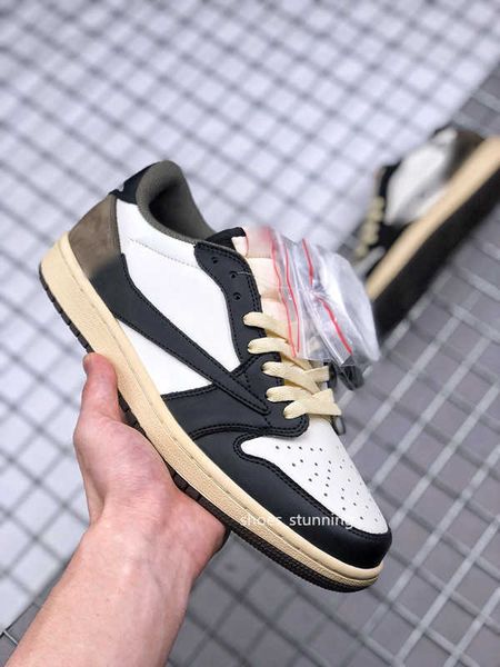 

shoes basketball jumpman 1 low dark mocha fragments ts low-top