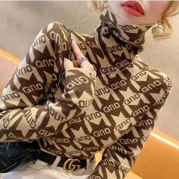 

women's sweaters for solid knitted female cotton soft elastic color pullovers button full sleeve turtleneck top, White;black