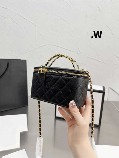 

new popular shoulder bags woman luxury trunk handbags leather women small handbag lady chain crossbody designer bag