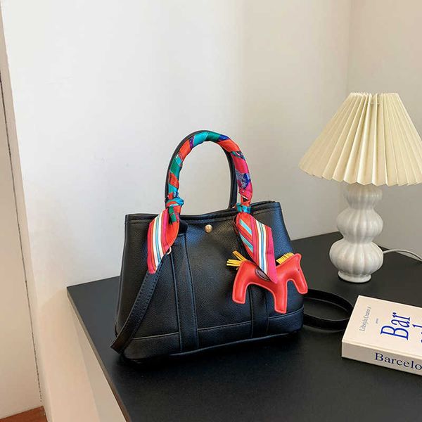 

purses litchi pattern garden bag 2022 women's versatile high capacity mummy handbag