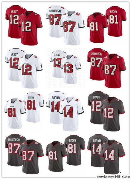 

jersey men women tampa''bay''buccaneers''youth 12 tom brady 81 antonio brown 87 rob gronkowski 14 chris godwin, Black;red