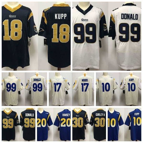 

jersey los angeles''rams''men football jerseys robert woods aaron donald cooper kupp todd gurley ii jalen high quality, Black;red