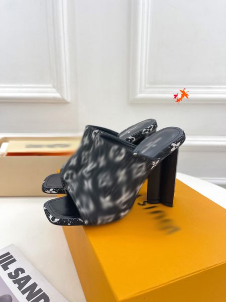 

2023 designer women slippers canvas cross woman sandals summer outdoor peep toe casual slipper letter stylist shoes with box size 35-40 -n07, Black