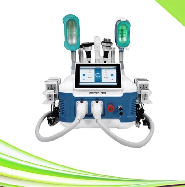 

vacuum cavitation system fat e cryolipolysis weight loss slimming machine 360 degree cryo 8 in 1 diode lipo laser rf face lifting cryotherap