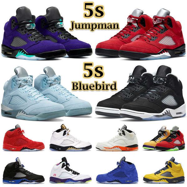 

basketball shoes men 5s jumpman bluebird raging red 5 stealth 2.0 what the white cement metallic international flight oregon mens fashion, Black