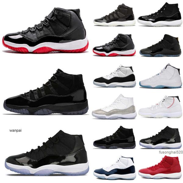 

mens jumpman 11 basketball shoes men women 11s citrus legend blue low jubilee 25th anniversary bred concord gamma cap and go jordon jordens, Black