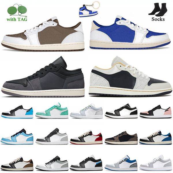 

1s low basketball shoes new emerald jumpman 1 cactus jack retro sneakers tear away silver olive craft inside out black bred toe wolf grey be