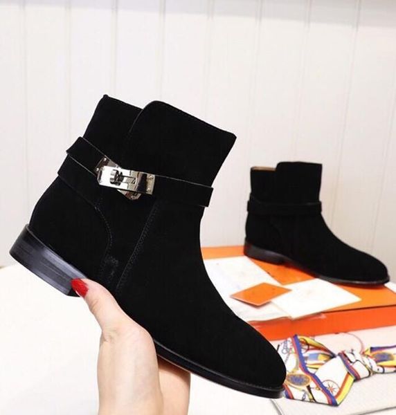 

women's ankle boots knight elegant design women's party dress winter girl kelly new buckle, Black