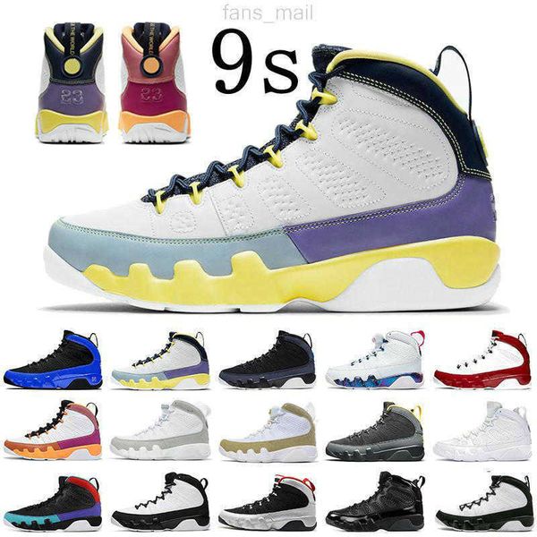 

2021 mens basketball shoes 9s jumpman 9 racer blue qs university unc snakeskin black gold glitter bred silver countdown packsport sneakers