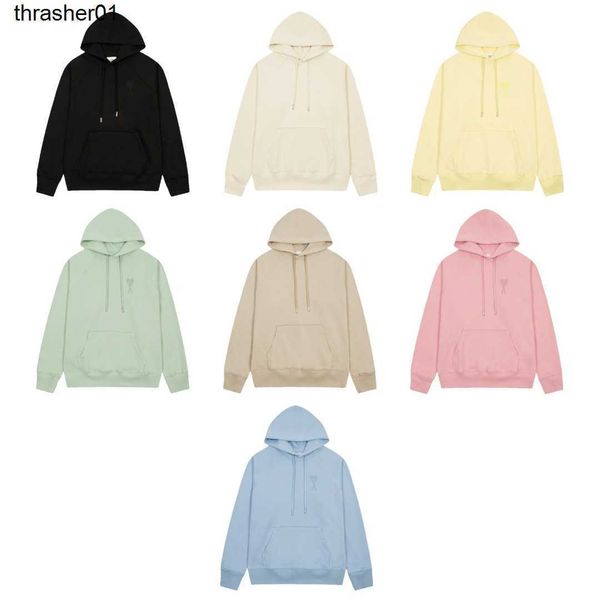 

men's hoodies designer sweatshirts alexanders embroidery wangs pullover with sweatwear men women couples hoodie, Black