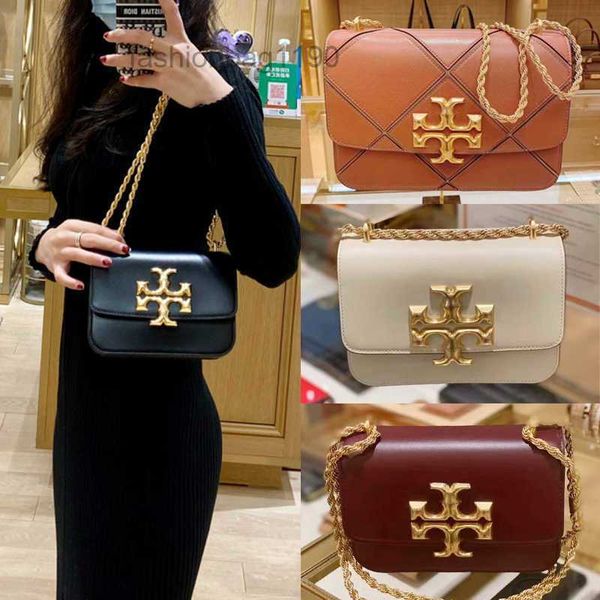 

designer handbags t0rys bag eleanor crocodile women's single shoulder messenger underarm chain gold brick qtp2phz