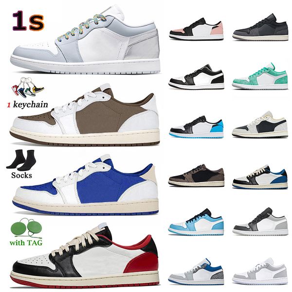 

sport basketball shoes jumpman 1 1s low university blue jordens1s new emerald tear away silver retros women mens trainers beaded craft insid