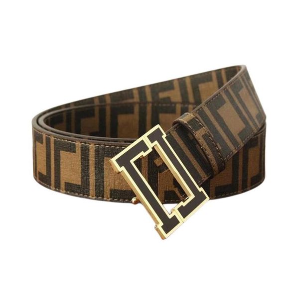 

men designer belt women belts for mens womens designers pu width 4cm alloy luxury fashion classic waistband buckle letter waistband cinturon, Black;brown
