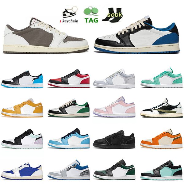 

fashion 2023 low 1 reverse mocha basketball shoes 1s jumpman og fragment x cactus jack j all-star aluminum tie dye black pantom ts men women