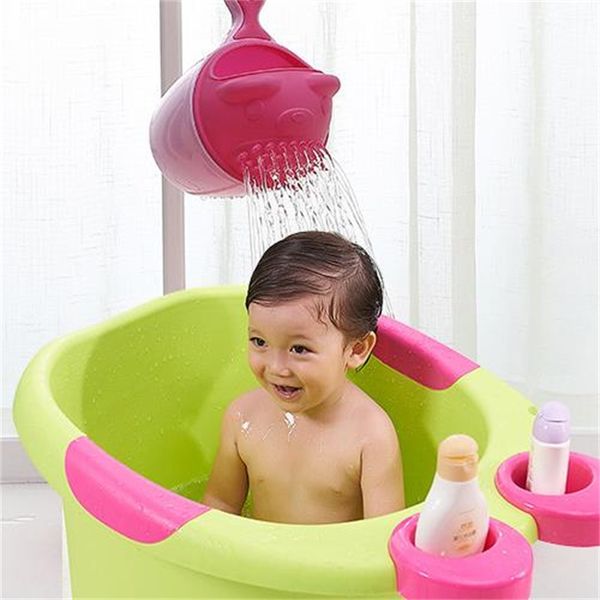 

bath toys cute cartoon baby toddler shampoo cup children bathing bailer shower spoons child washing hair cups kids bath tool 20221017 e3