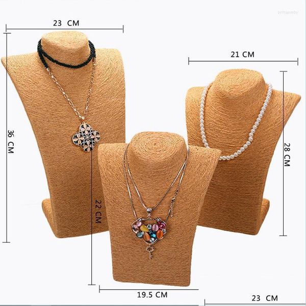 

jewelry pouches bags jewelry pouches bags sell necklace stand display jewellery holder organizer rope bust sieraden houder brit dh6rj, Pink;blue