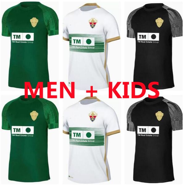 

22 23 elche cf soccer jerseys 2022 2023 rodriguez fidel calvo milla josan folch qasmi nino custom home away man football shirt uniform, Black;yellow
