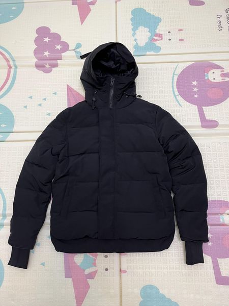 

winter men down jackets veste homme outdoor jassen outerwear hooded hoodie fourrure manteau jacket coat hiver parka doudoune, Black