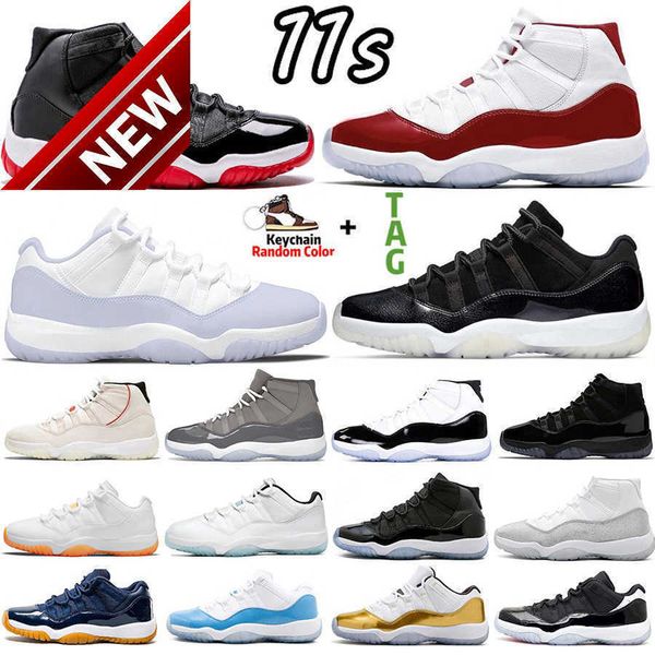 

2023 11 11s cherry mens shoes pure violet university low legend blue white bred citrus infrared concord 45 space jam cool grey gamma womenog