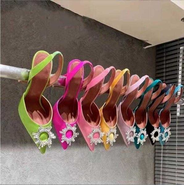 

women sandals pumps high heels bride shoes party wedding shoes crystal slingback summer comfortable triangle heeled, Black