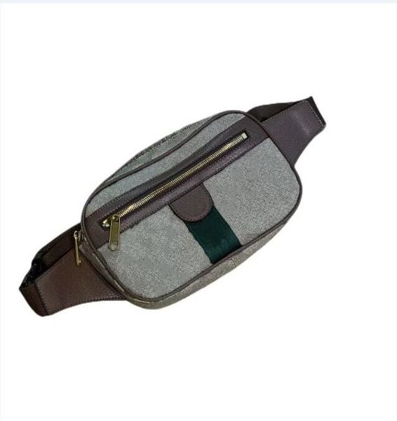 

5a genuine leather designer bag men fanny pack women waist bags chest satchel purse handbag fashion crossbody bag classic pattern handbags r