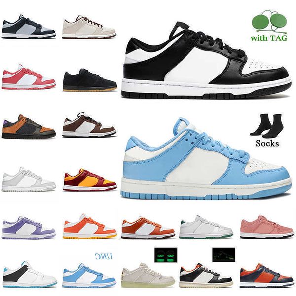 

2022 wholesale sb running shoes women mens low skateboard trainers black white coast unc laser blue fog black cool grey purple pulse trail