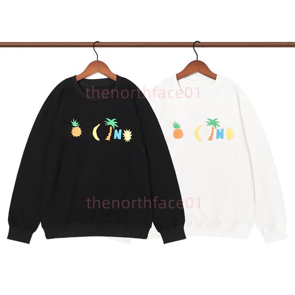 

womens round neck hoodies ladies digital printing pullover sweater casual loose long sleeve sweatshirts m-2xl, Black