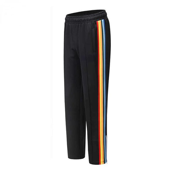 

22ss pa mens pants american hip-hop jacket sweatpants plam designer jackets pants men women loose casual trousers, Black