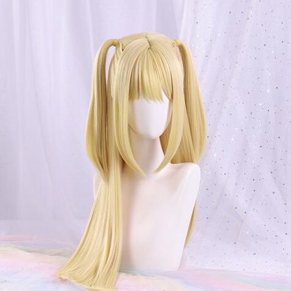 

2022 popular cosplay women's cartoon accessories ponytail wig, Black