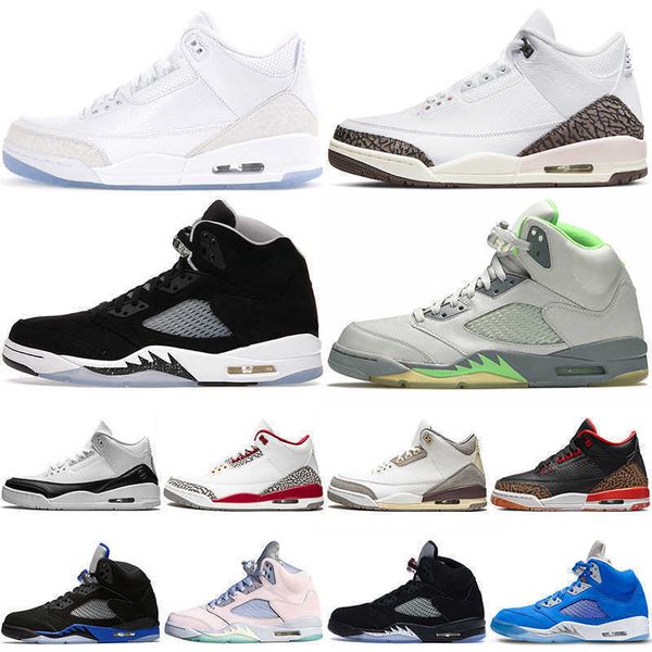 

wholesale jumpman 3s basketball shoes 3 neapolitan kumquat dark iris 5s green bean racer blue oreo 5 black metallic mens womens trainers