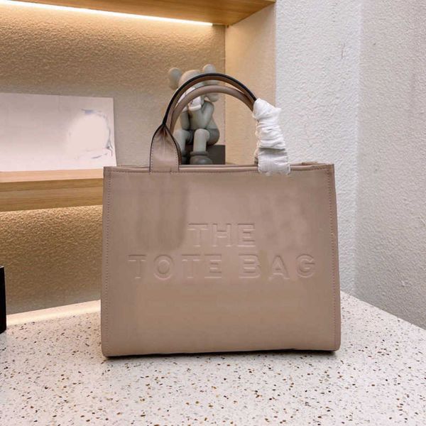 

the tote bag marc totes bags designer women leather handbag embossed embossing all-match shopper shoulder bag handbags tote 1106