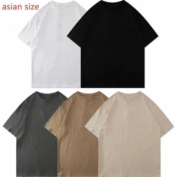 

oversize summer essential t shirt men women shirts designer short sleeve ess shirts t-shirts womens mens lovers casual loose hip hop quaick, White;black