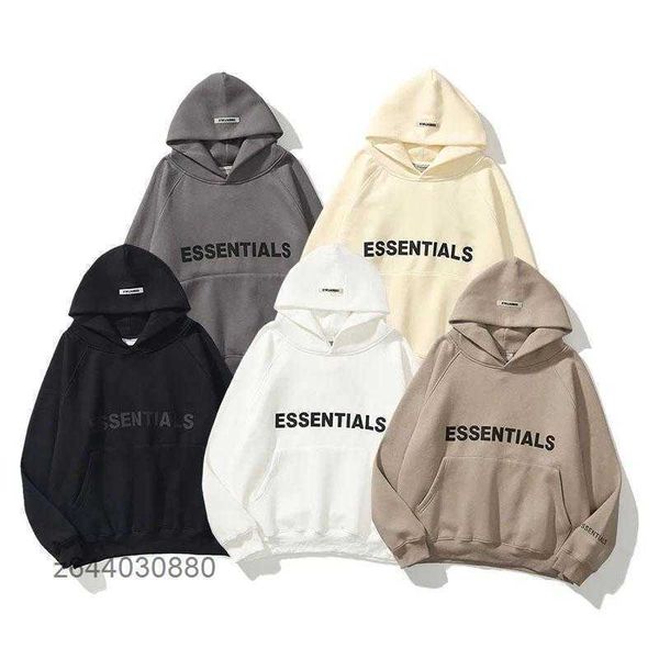 

hoodies sweatshirts essentials hoodie and leisure large sports sweater hip hop street platform clothing etbu, Black