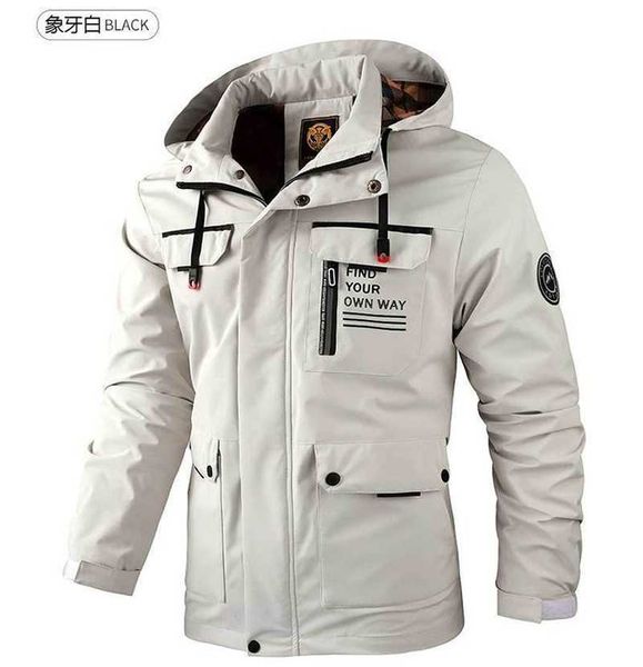 

men's jackets deepsence spring and autumn jacket men's single layer waterproof windbreaker outdoor sports mountaineering jacket me, Black;brown
