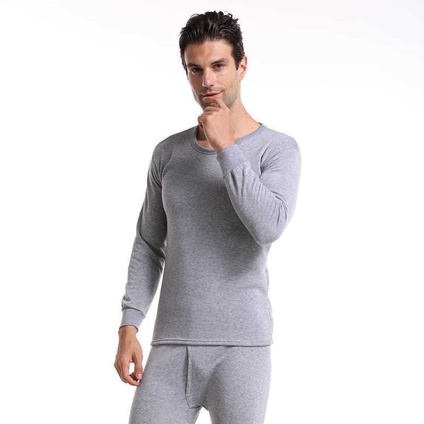 

men's sleepwear 2022 thick thermal underwear sets long johns winter clothes for men plus size warm underwear for male slim invisible t2, Black;brown